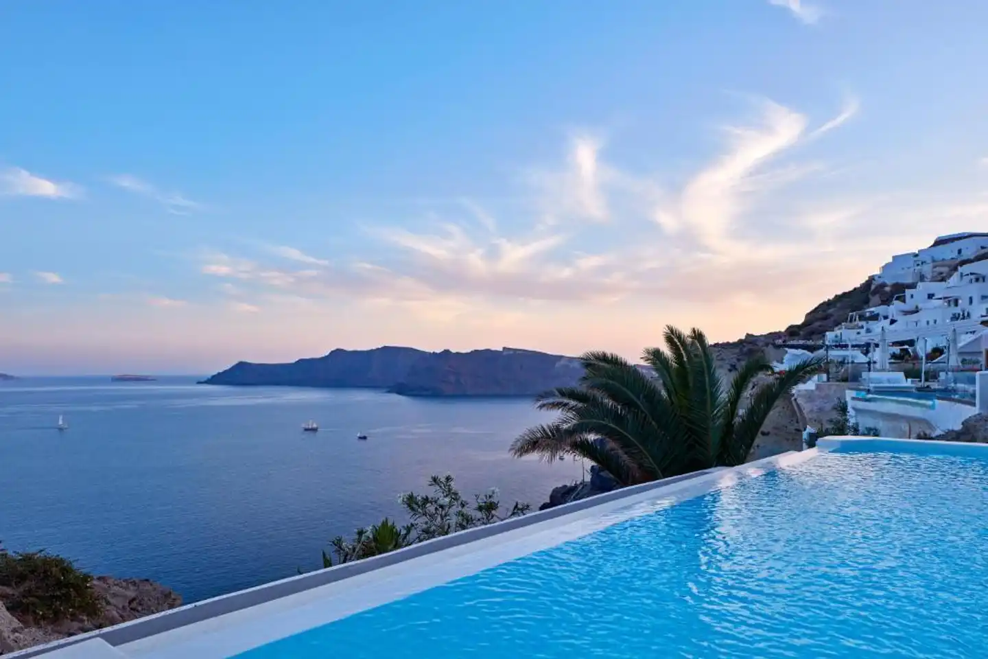 Katikies Villa Santorini Pool