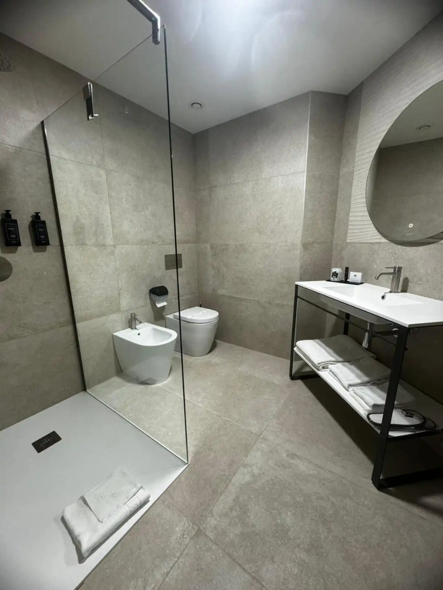 Sporting Badezimmer