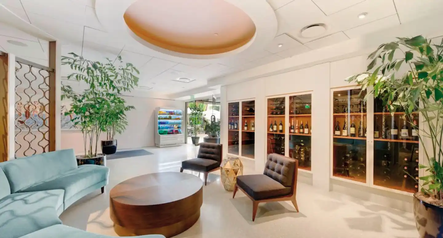 The Beverly Hilton Hotel Lobby