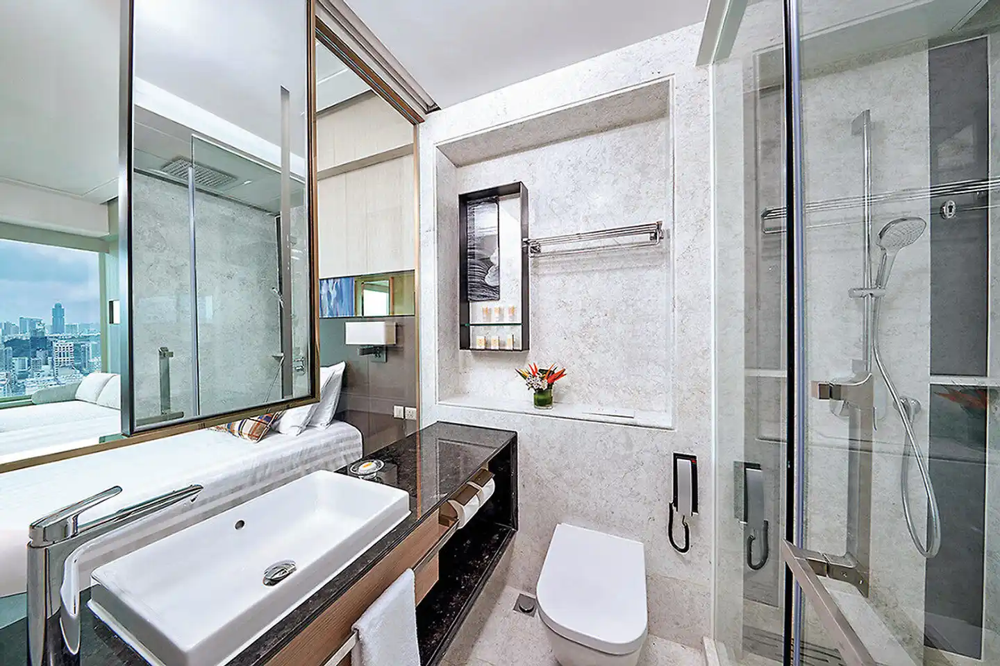 Harbour Grand Kowloon Badezimmer