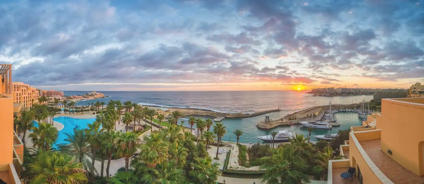 Hilton Malta Landschaft