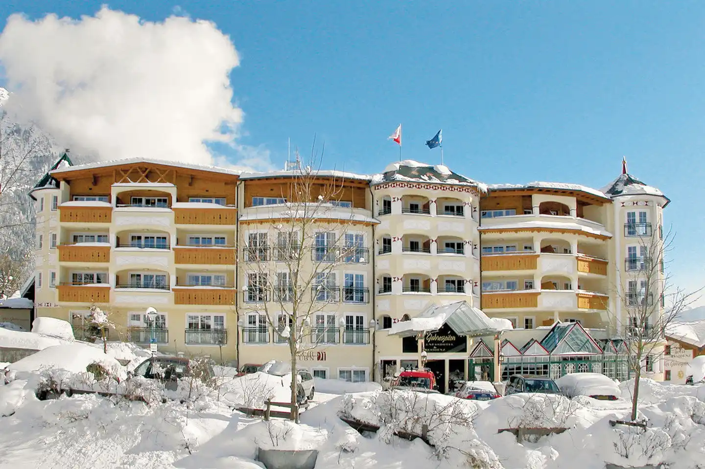Vier Jahreszeiten Wellnessresort am Achensee Aussenansicht