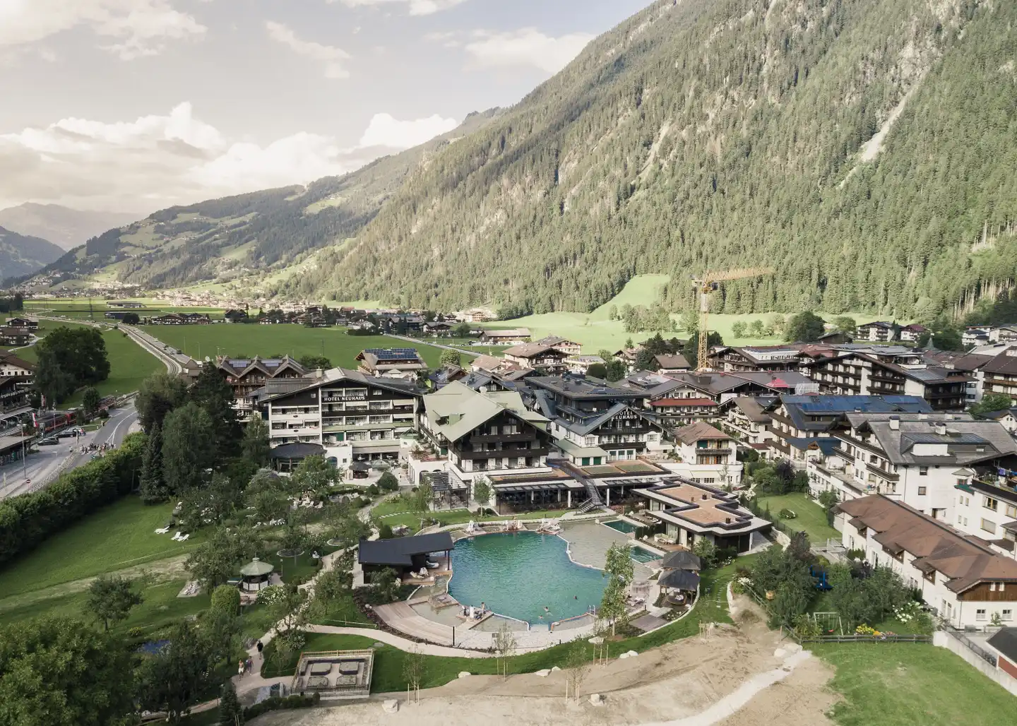Neuhaus Zillertal Resort Landschaft