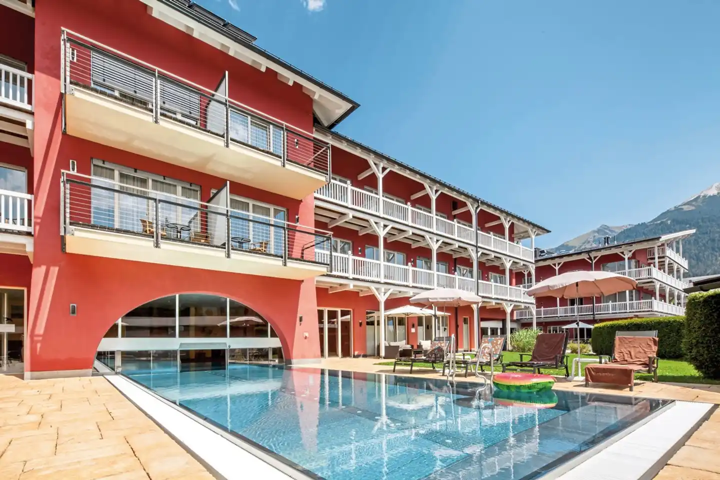 Das Hotel Eden Aussenansicht