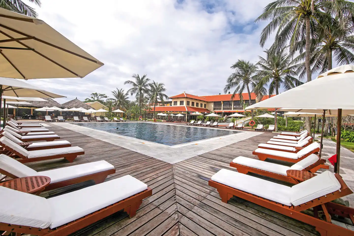 Victoria Hoi An Beach Resort & Spa Terrasse