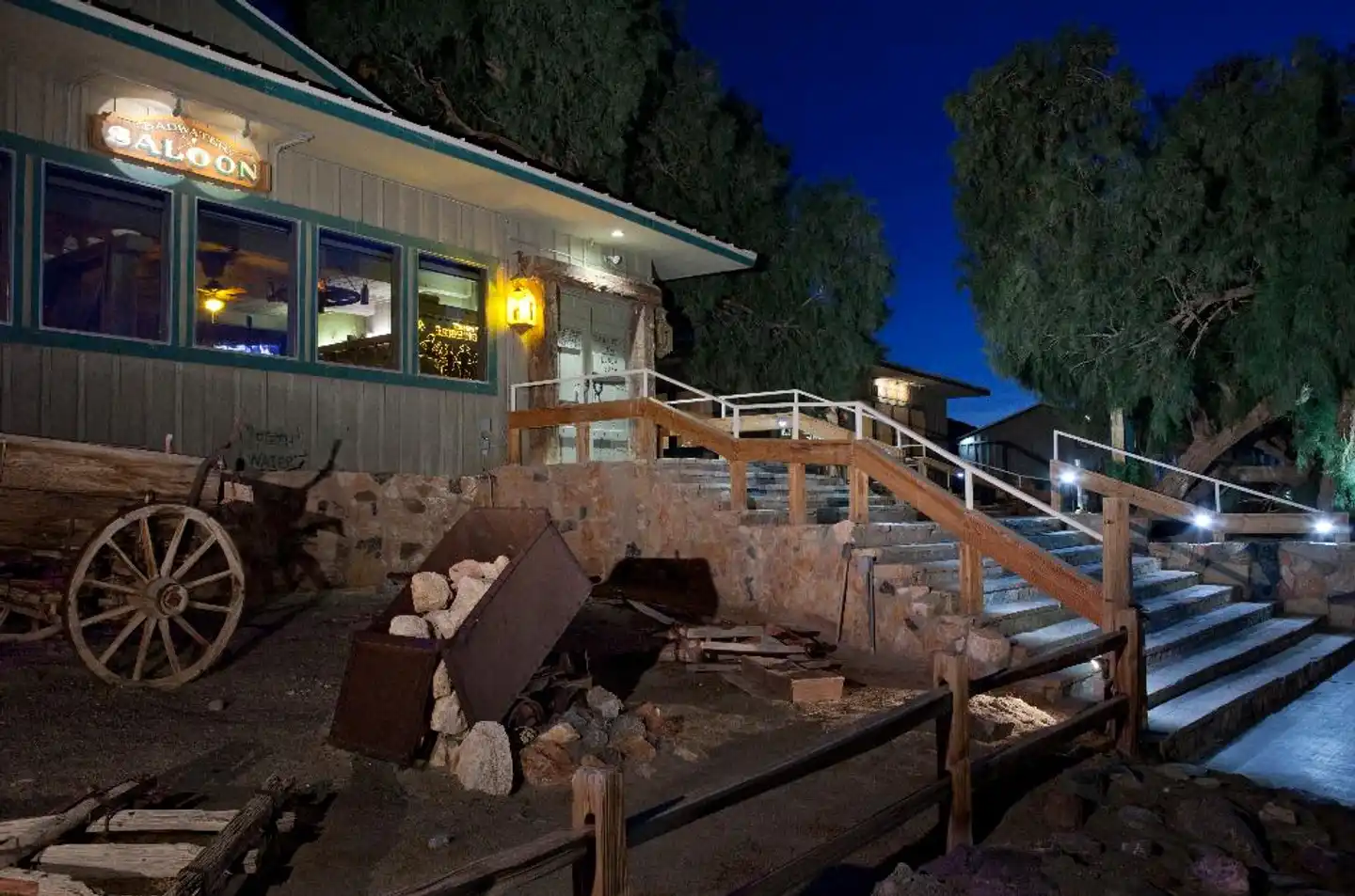 Stovepipe Wells Village Terrasse