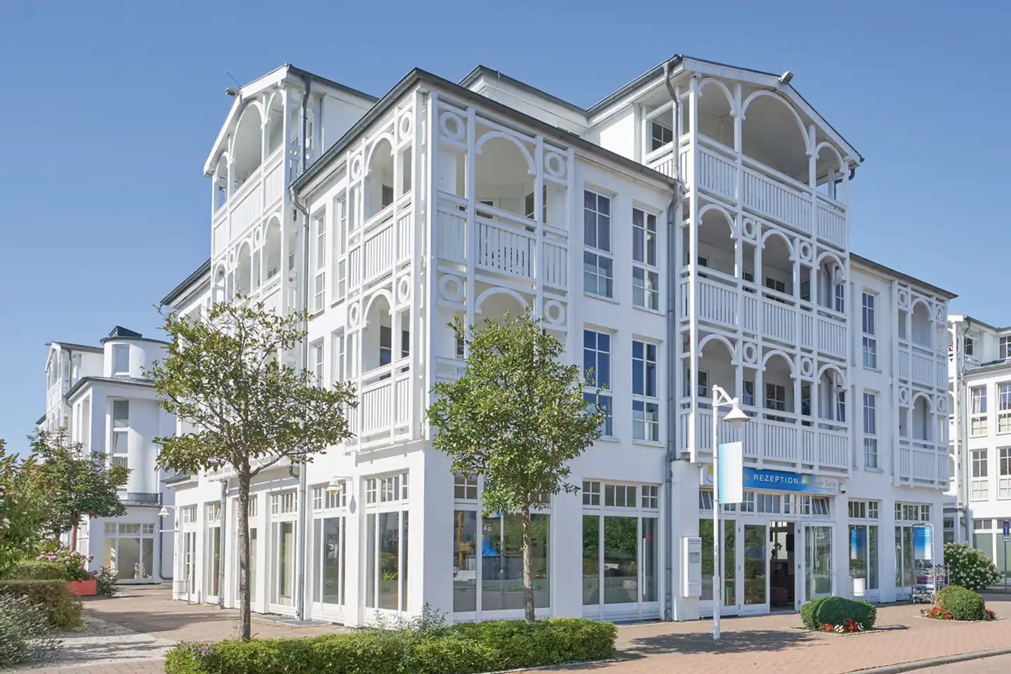 Seepark Sellin Ferienwohnungen Aussenansicht