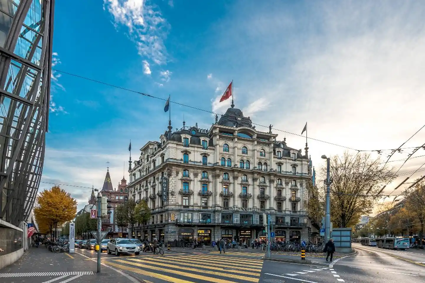Hotel Monopol Luzern Aussenansicht