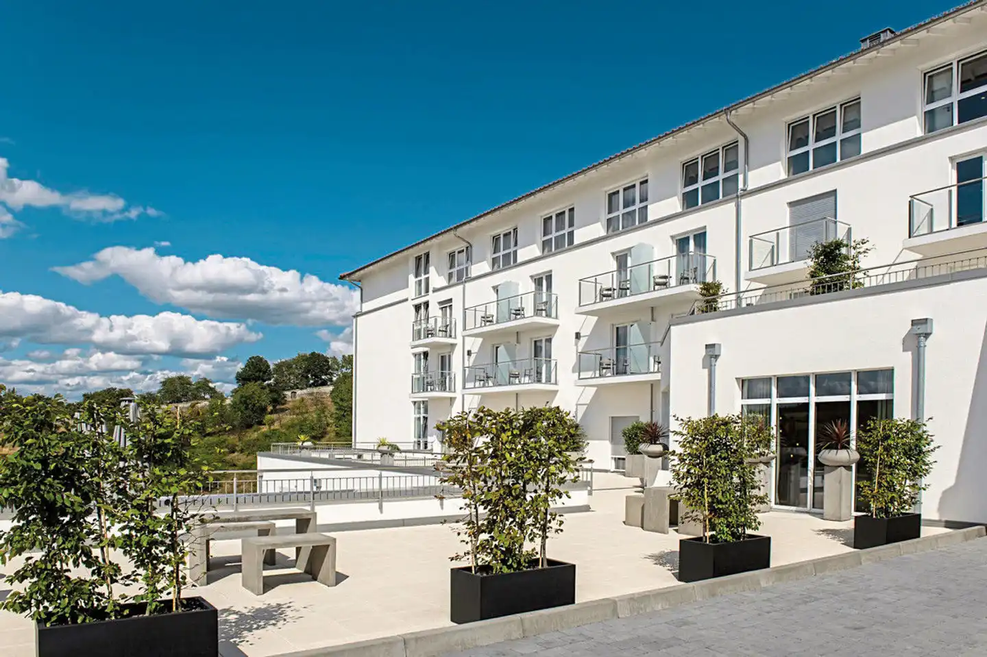 Victor's Residenz-Hotel Teistungenburg Aussenansicht