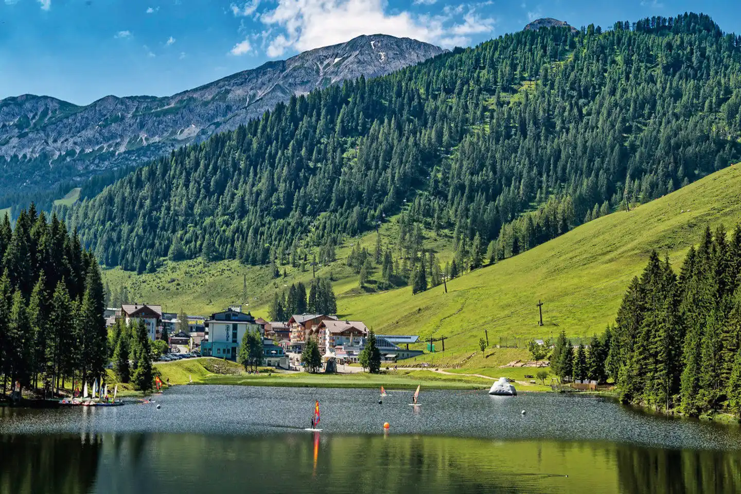 MAGIC MOUNTAINS Hotel Zauchensee Zentral Landschaft