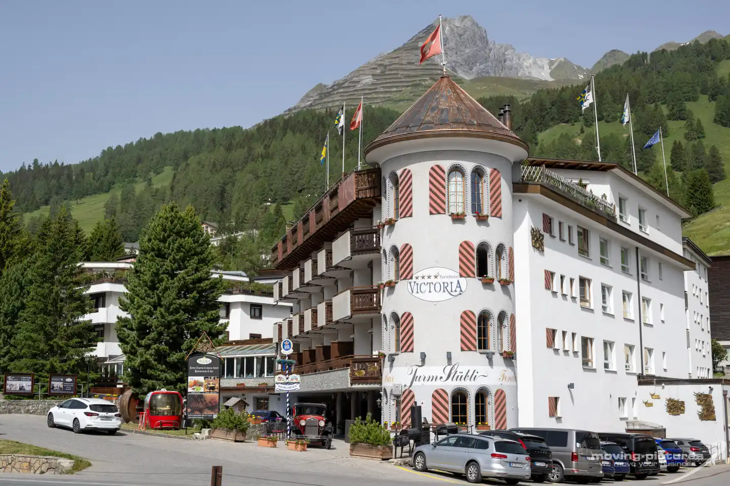 Turmhotel Victoria Aussenansicht