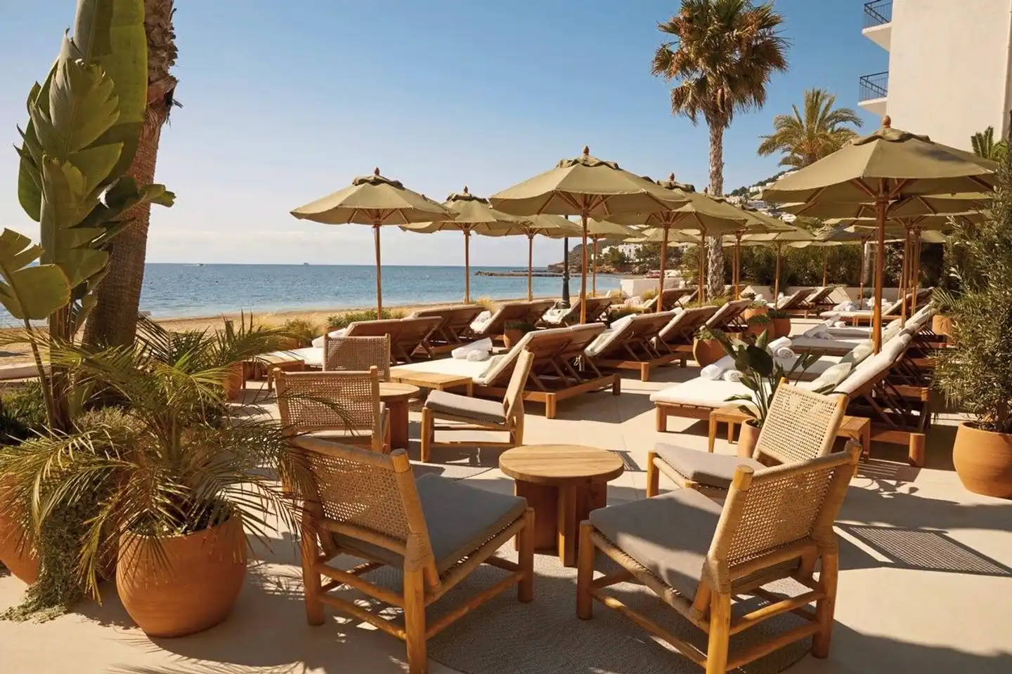 W Ibiza Terrasse