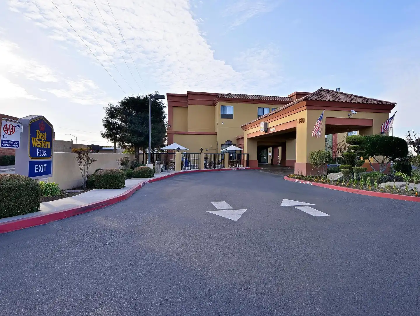 Best Western PLUS Fresno Inn Aussenansicht