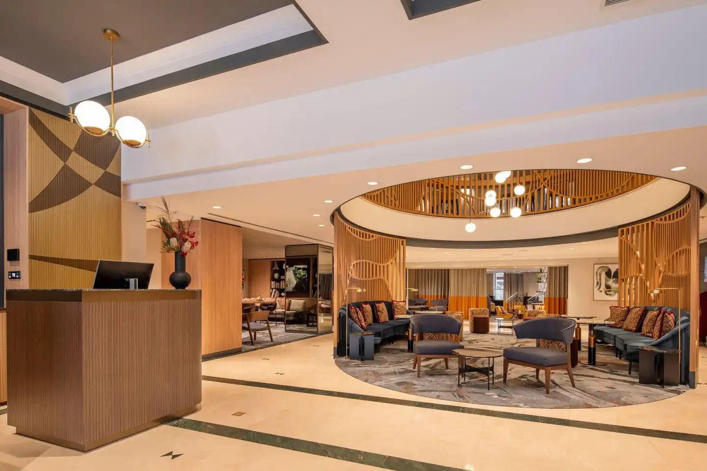 Brussels Marriott Hotel Grand Place Lobby