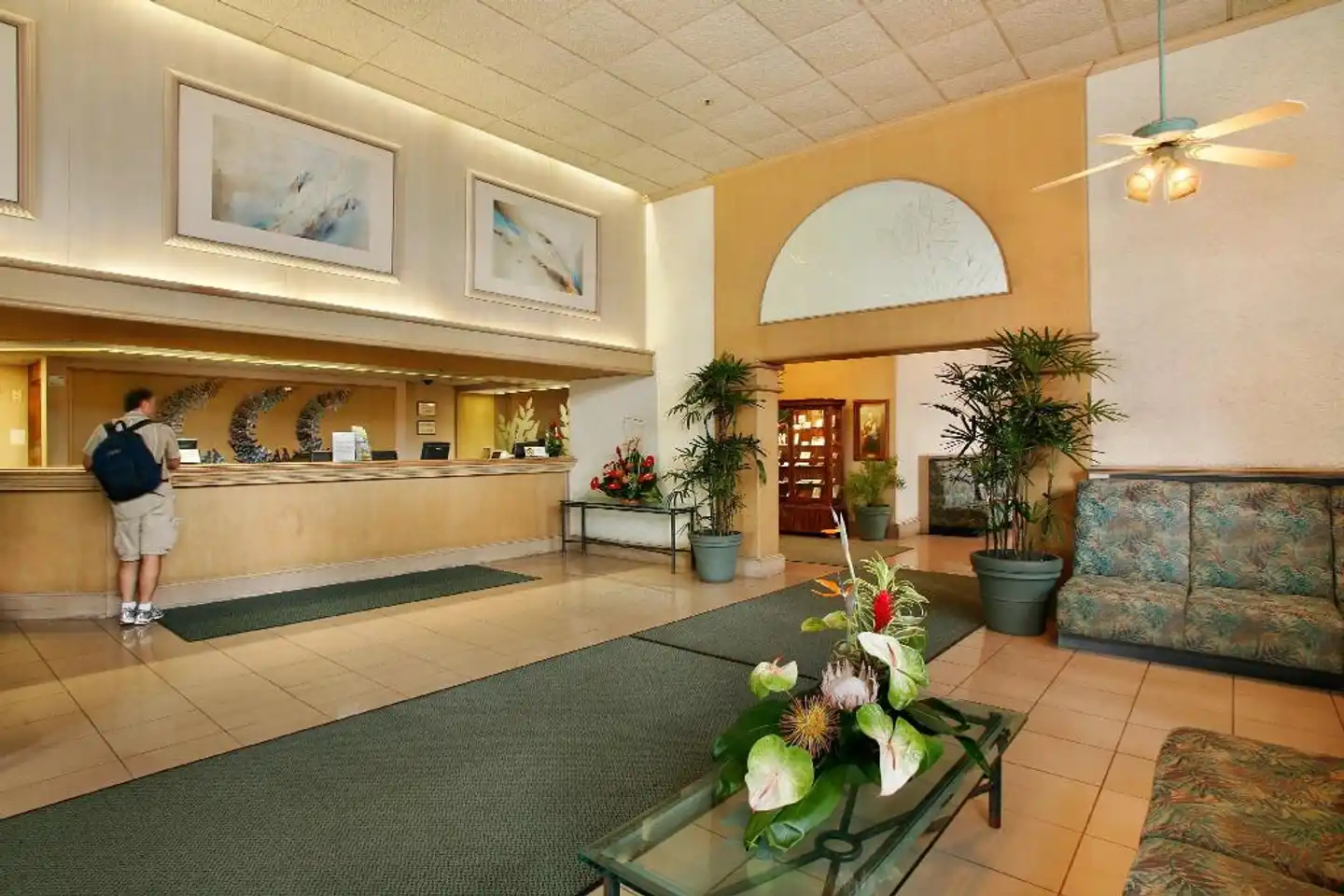 Aston Waikiki Sunset Lobby