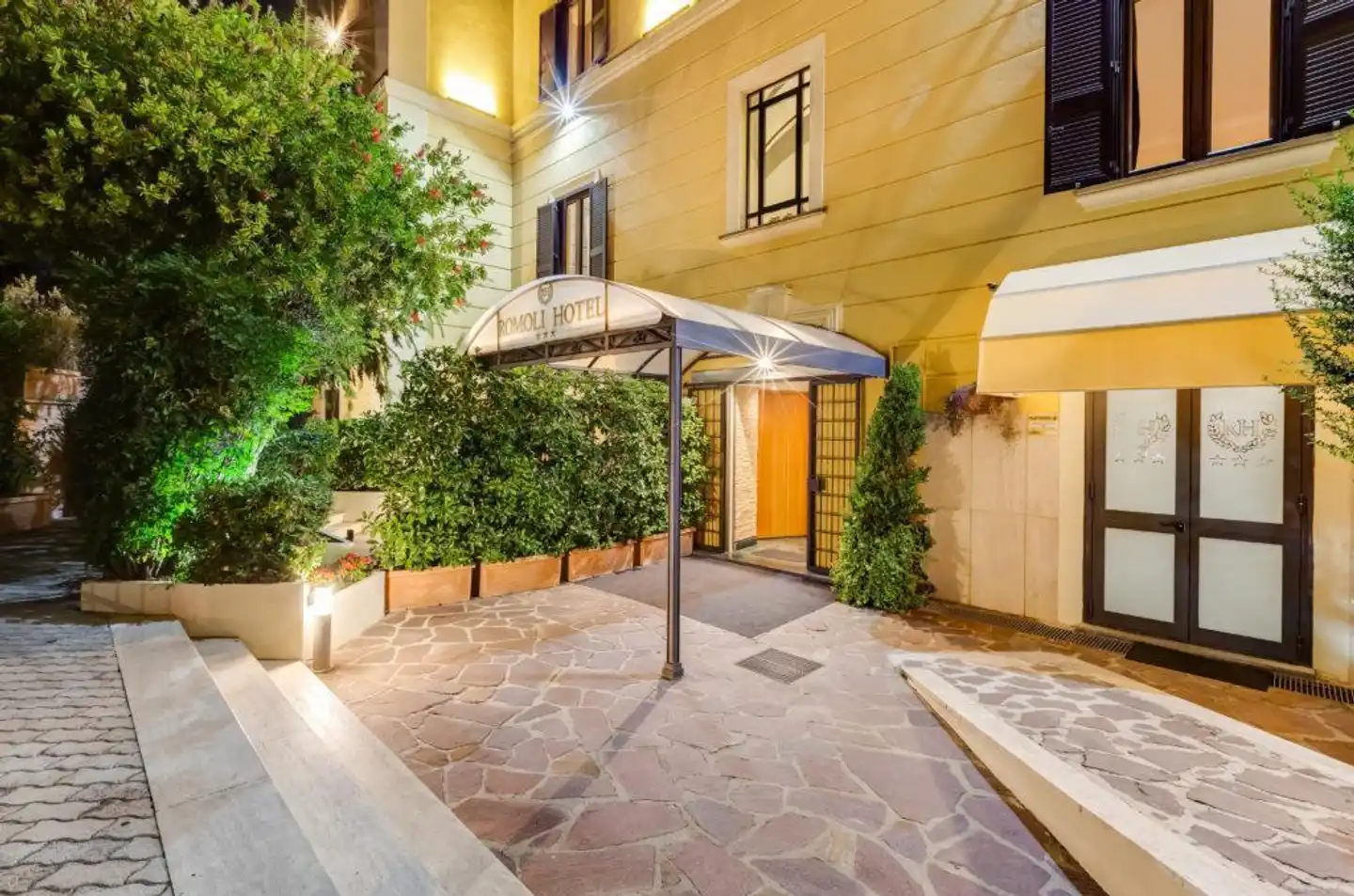 Romoli Hotel Aussenansicht
