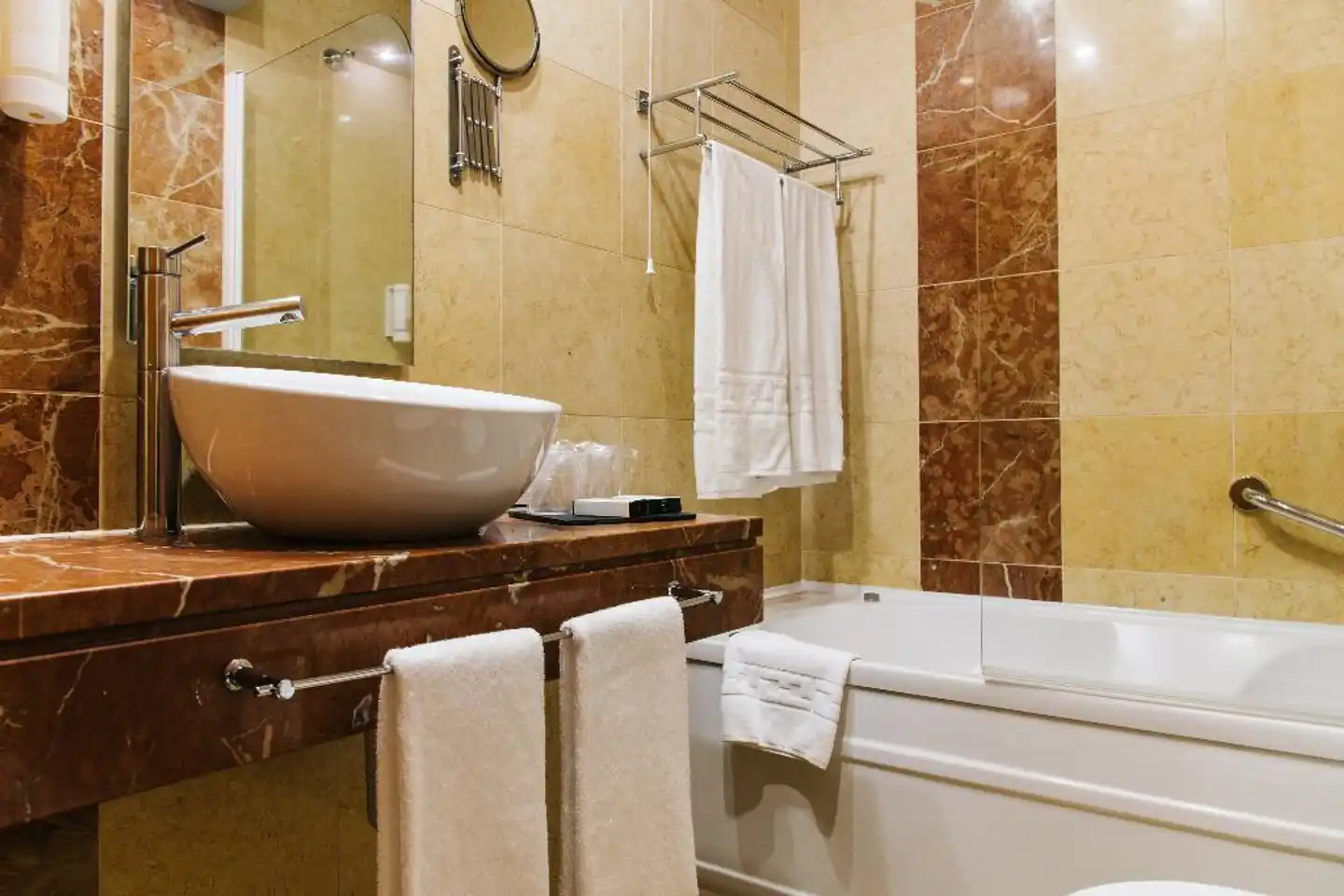 America Diamonds Hotel Badezimmer