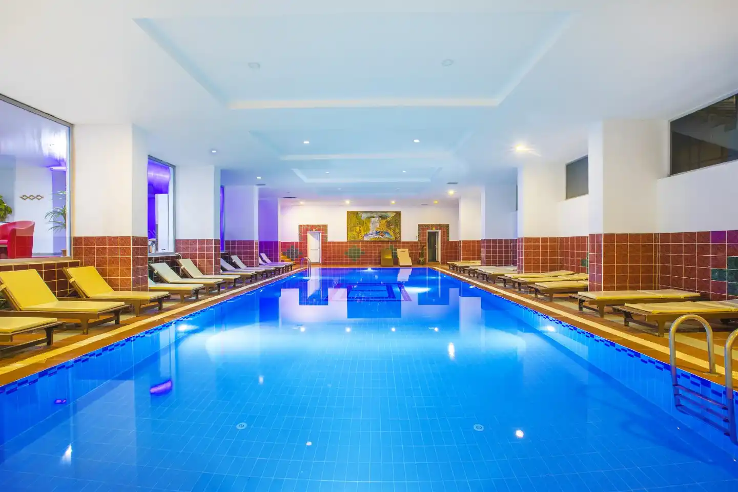 Arsi Blue Beach Hotel Hallenbad