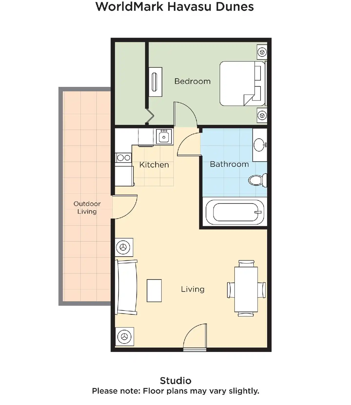 Havasu Dunes Resort Modellaufnahme