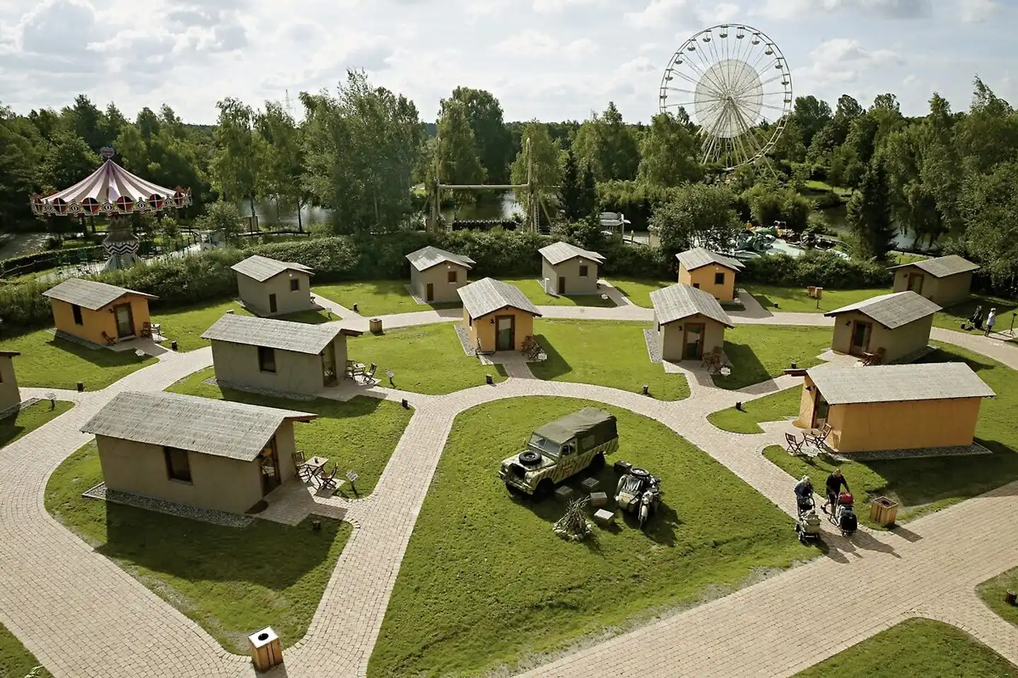 Serengeti-Park Unterkünfte Garten