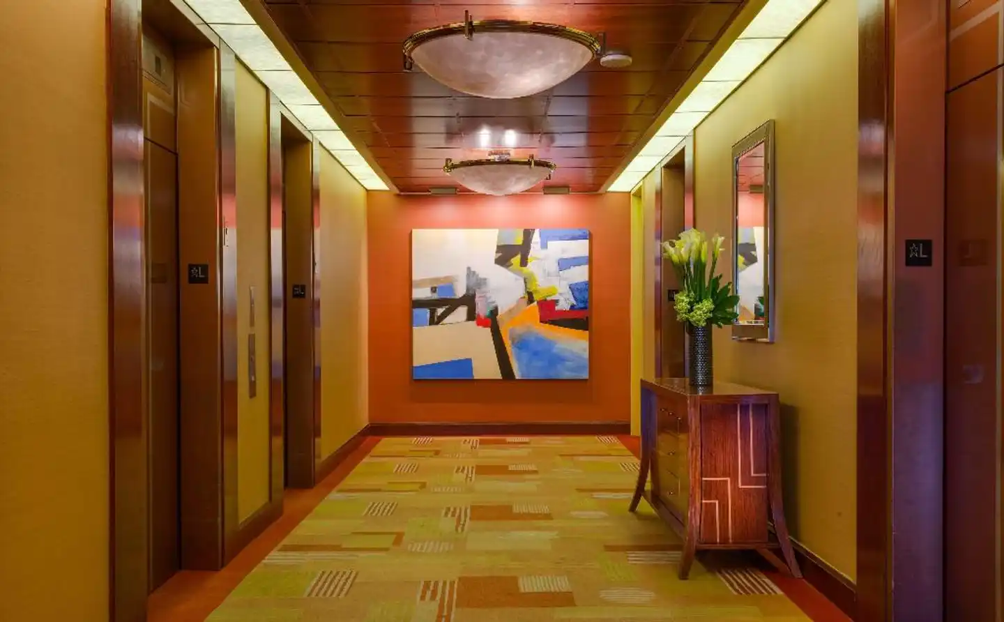 Hilton San Francisco Airport Bayfront Lobby