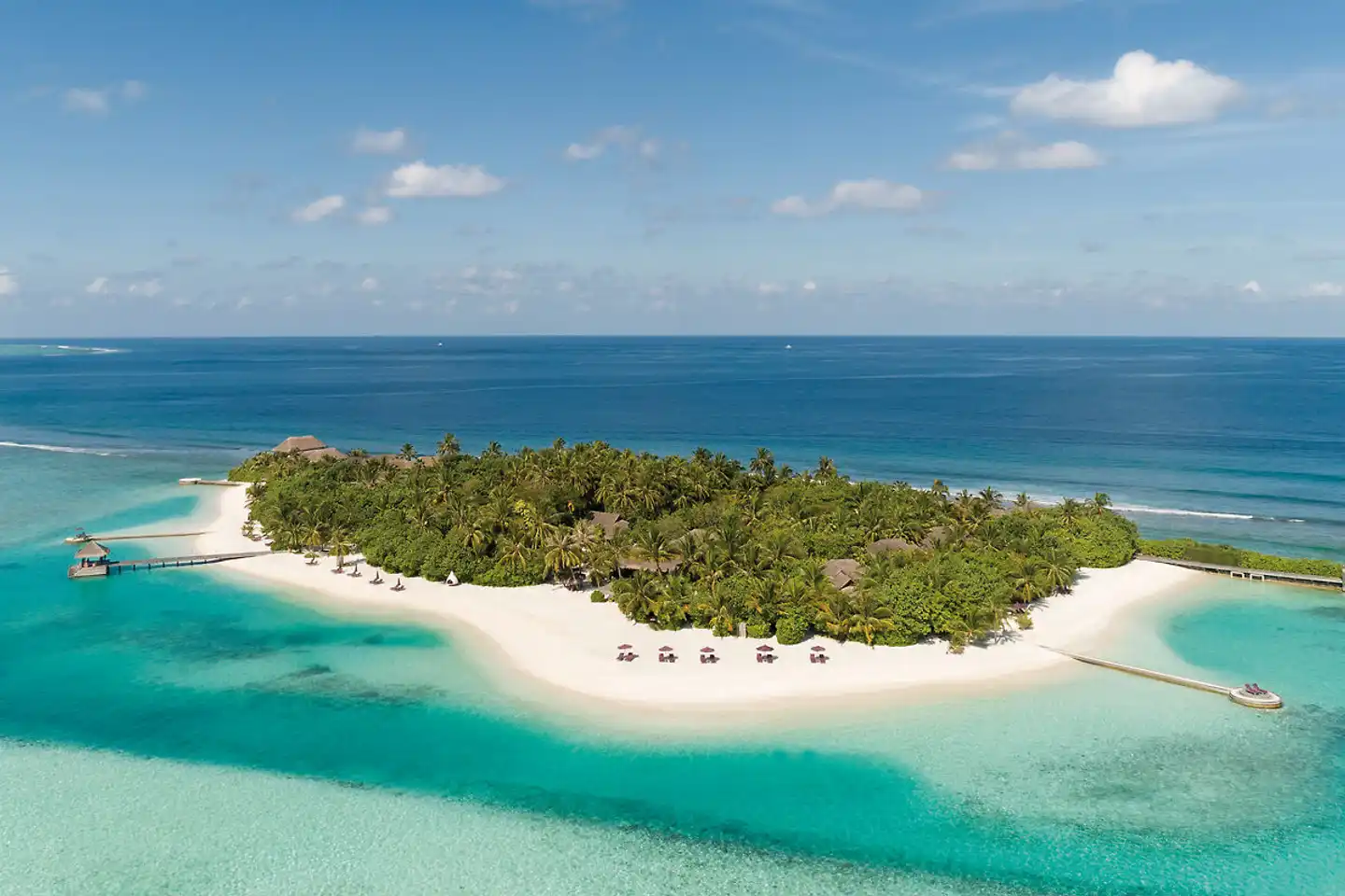 Naladhu Private Island Maldives Landschaft