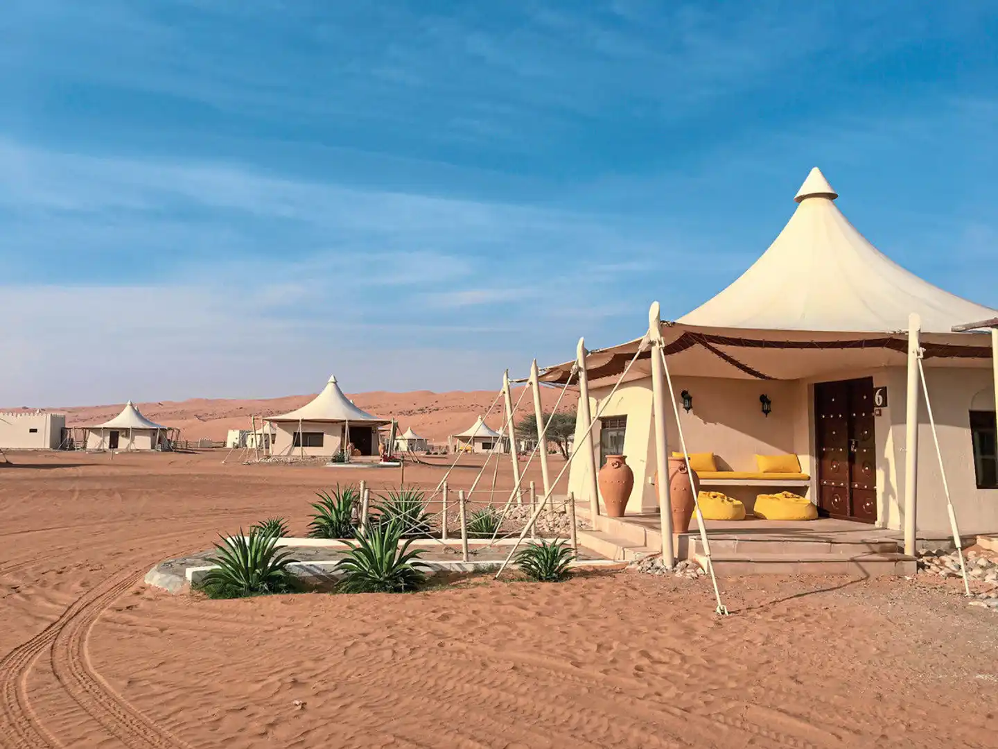 Desert Nights Resort Terrasse