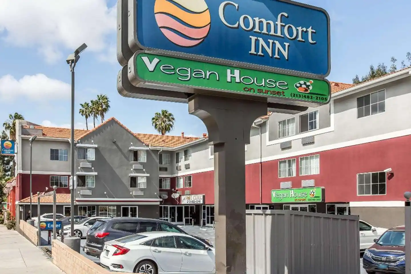 Comfort Inn Los Angeles Downtown Aussenansicht