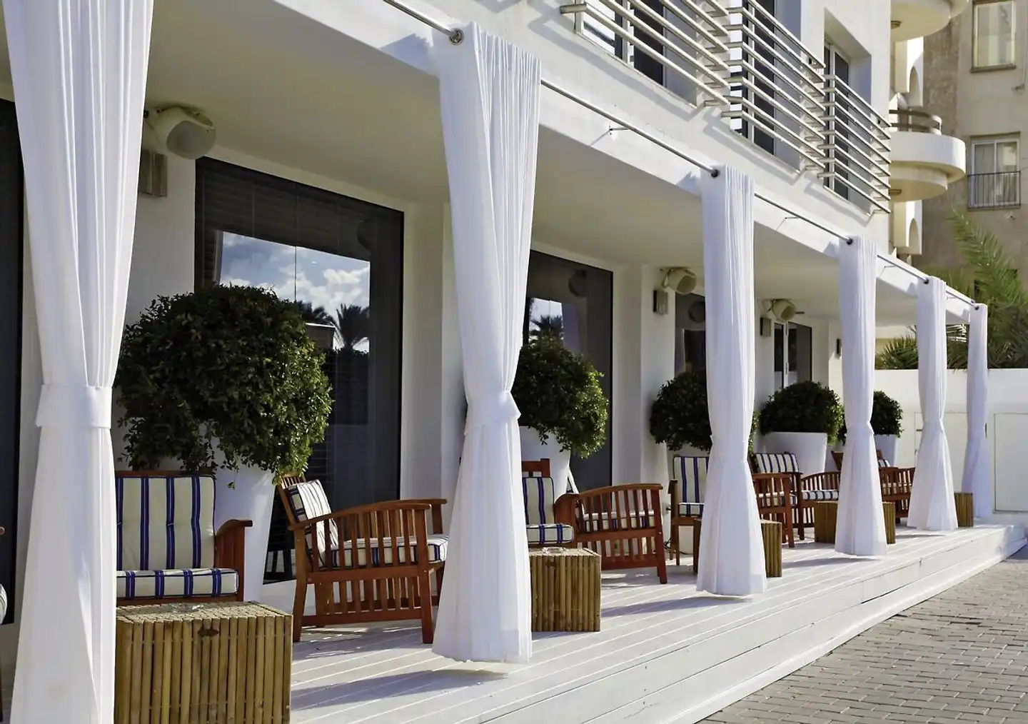 Shalom Hotel and Relax Tel Aviv Terrasse