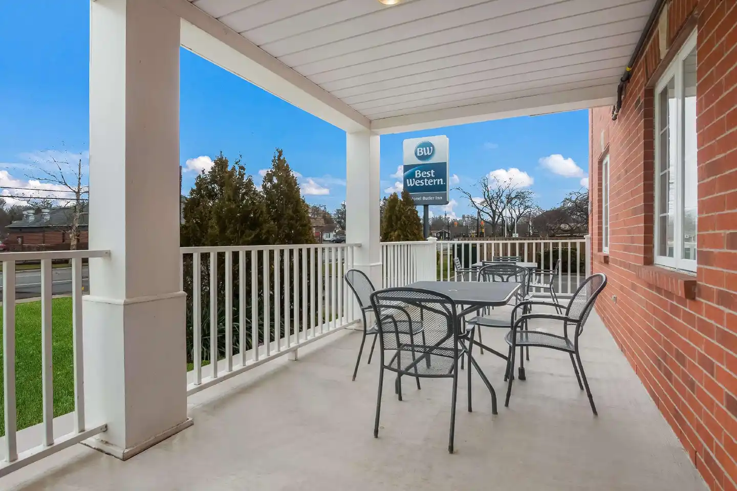 Best Western Colonel Butler Inn Terrasse
