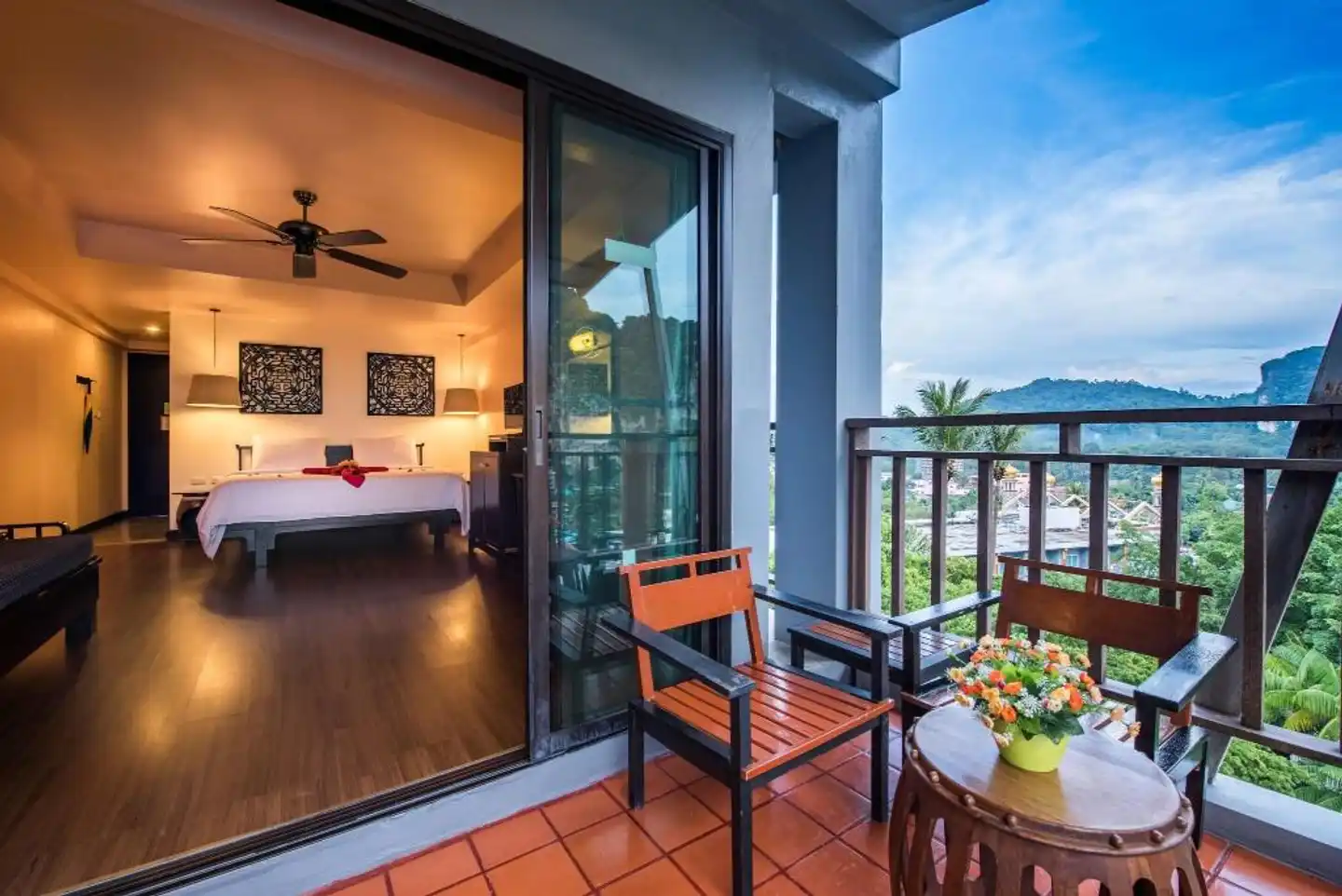 Krabi Cha-Da Resort Terrasse