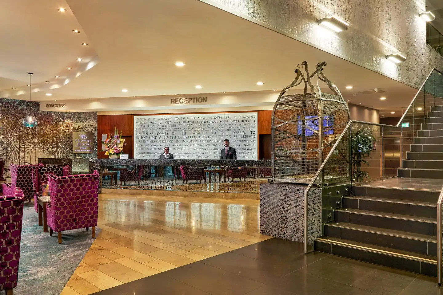 Crowne Plaza Blanchardstown Lobby