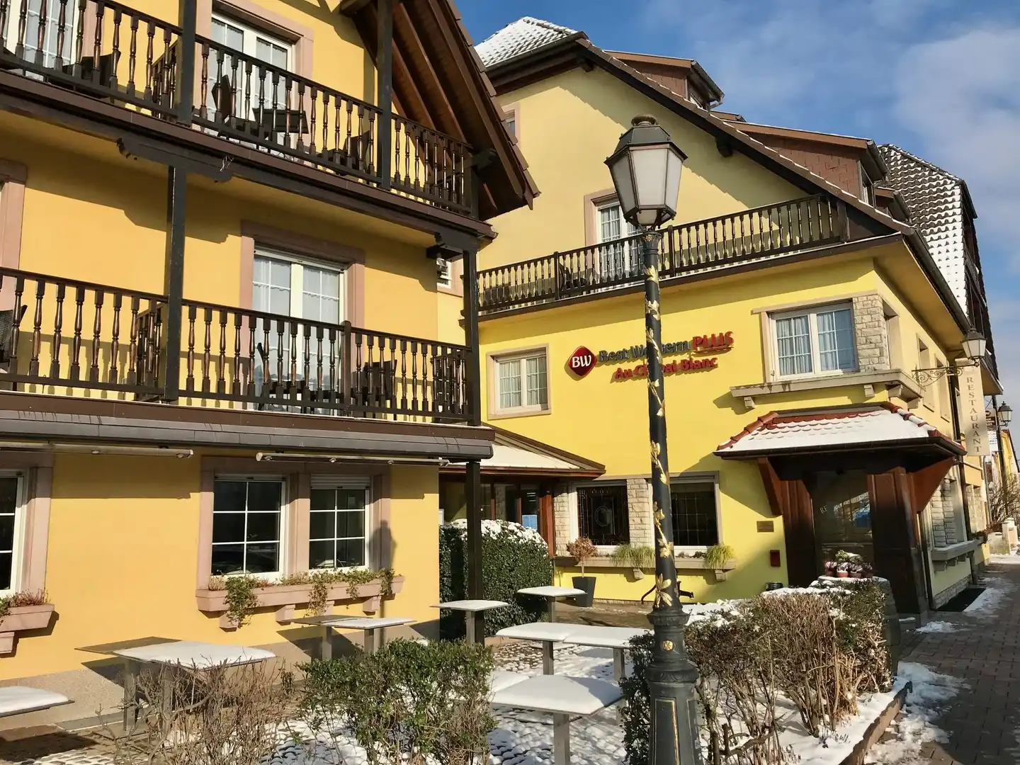 Best Western Plus Au Cheval Blanc Mulhouse Nord Aussenansicht