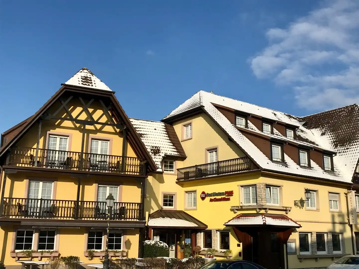 Best Western Plus Au Cheval Blanc Mulhouse Nord Aussenansicht