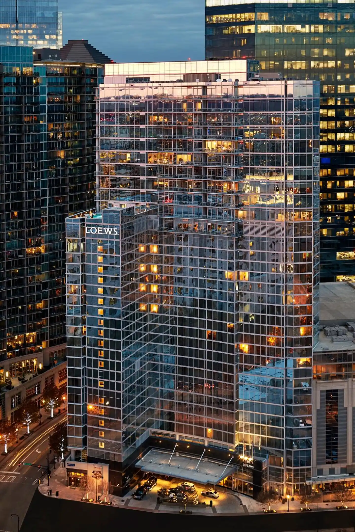 Loews Atlanta Hotel Aussenansicht
