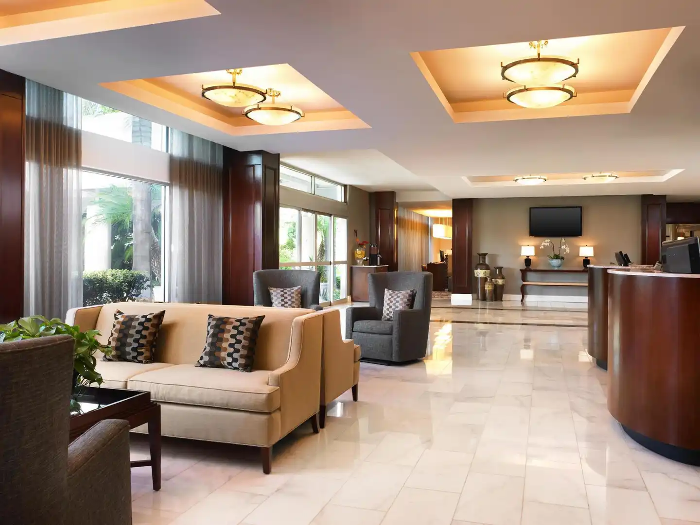 Sheraton Ontario Airport Hotel Lobby