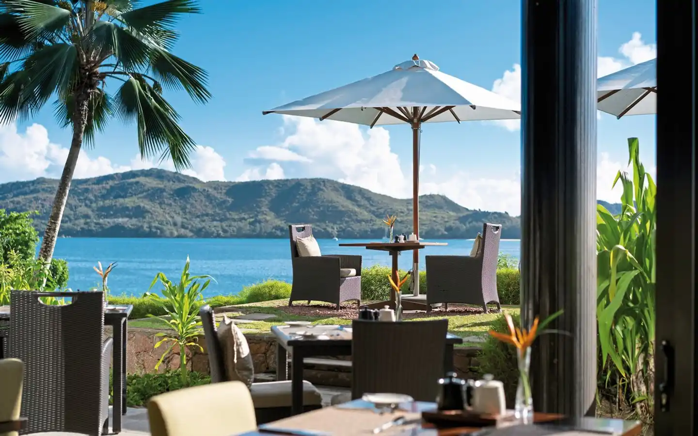 Raffles Seychelles Terrasse