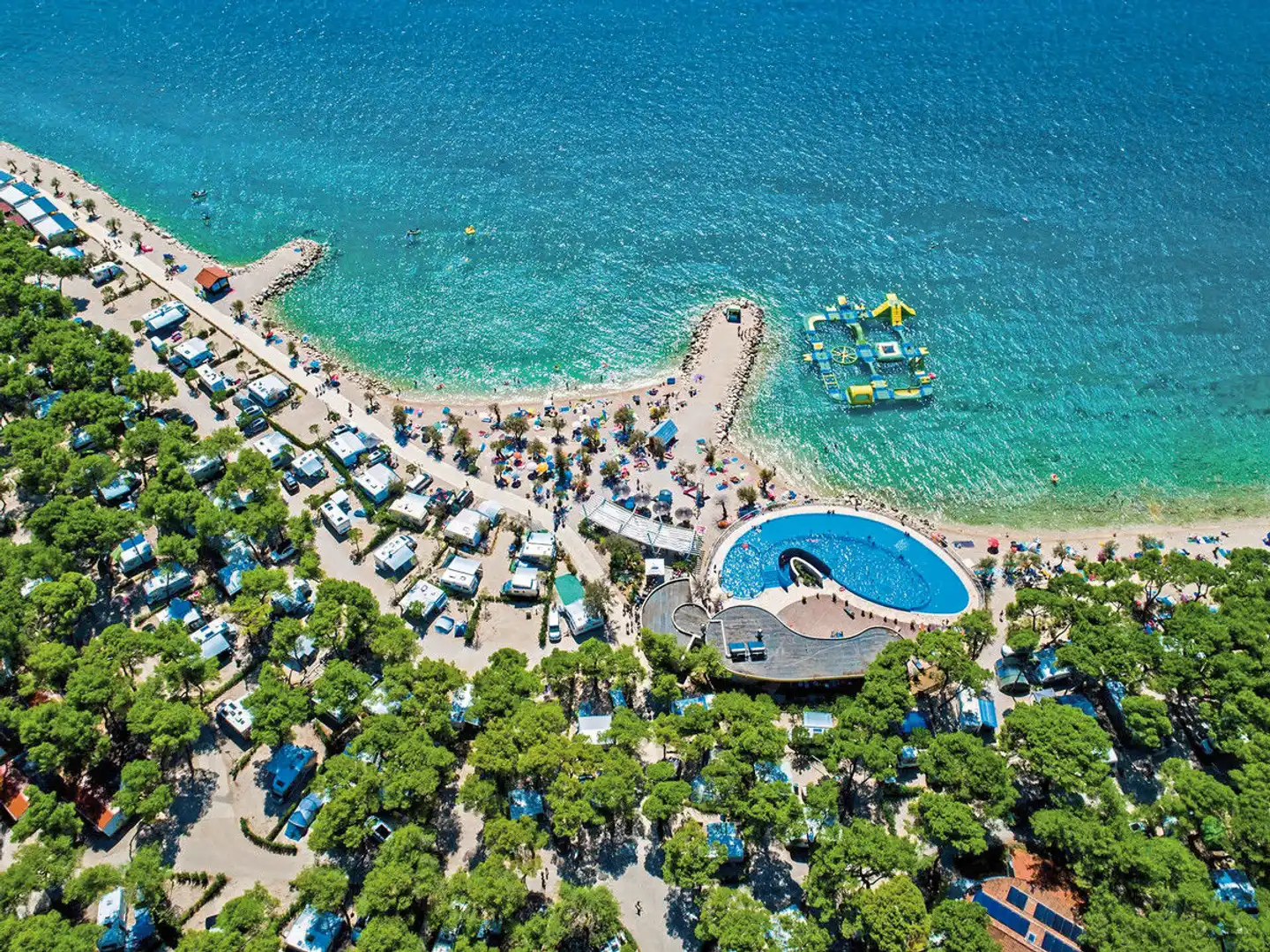 Amadria Park Mobile Homes Sibenik Landschaft