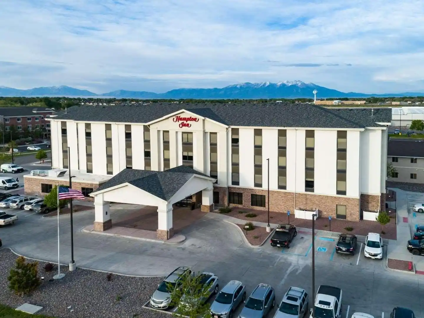 Hampton Inn Alamosa, CO Terrasse