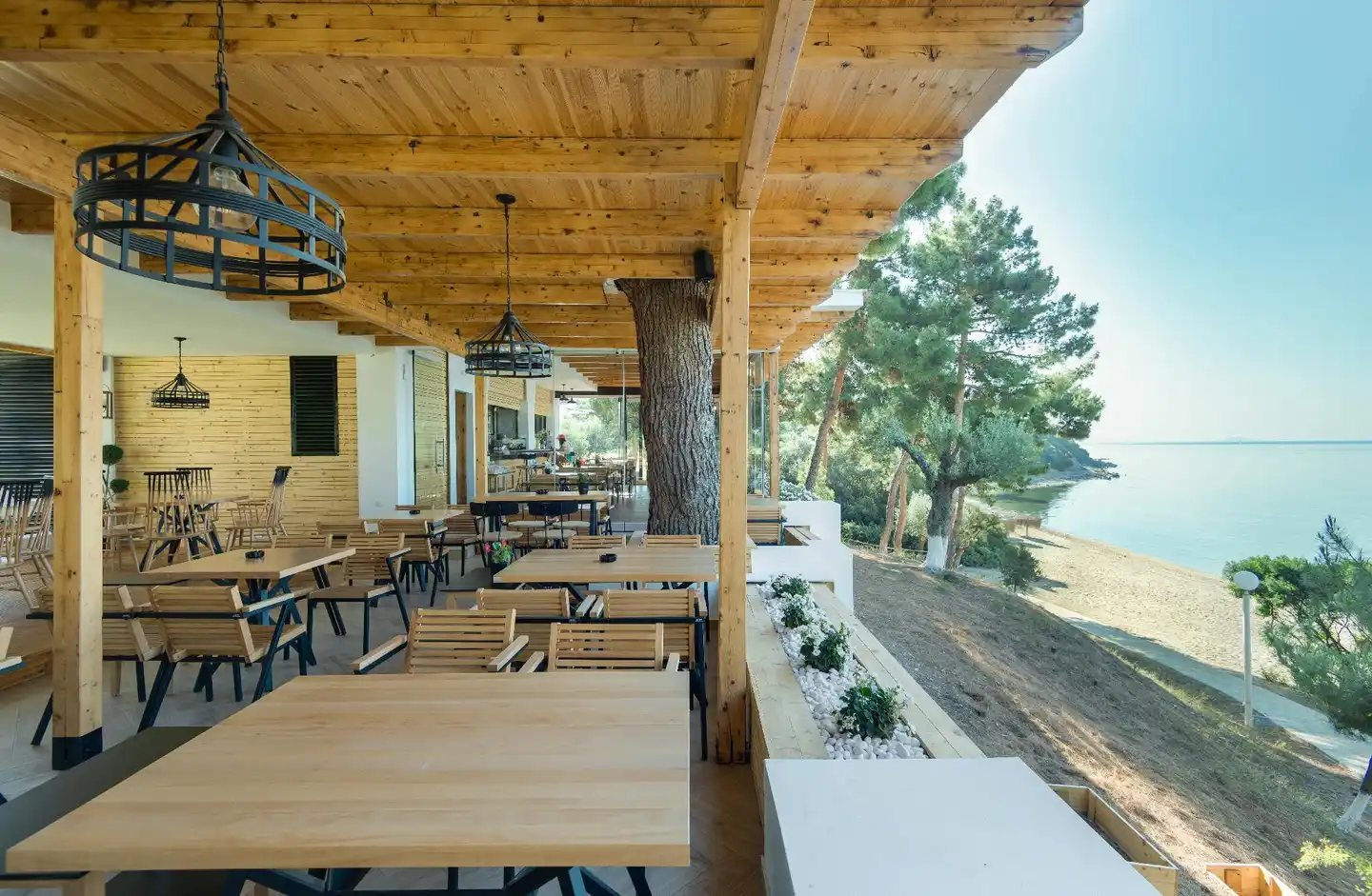 Trikorfo Beach Terrasse