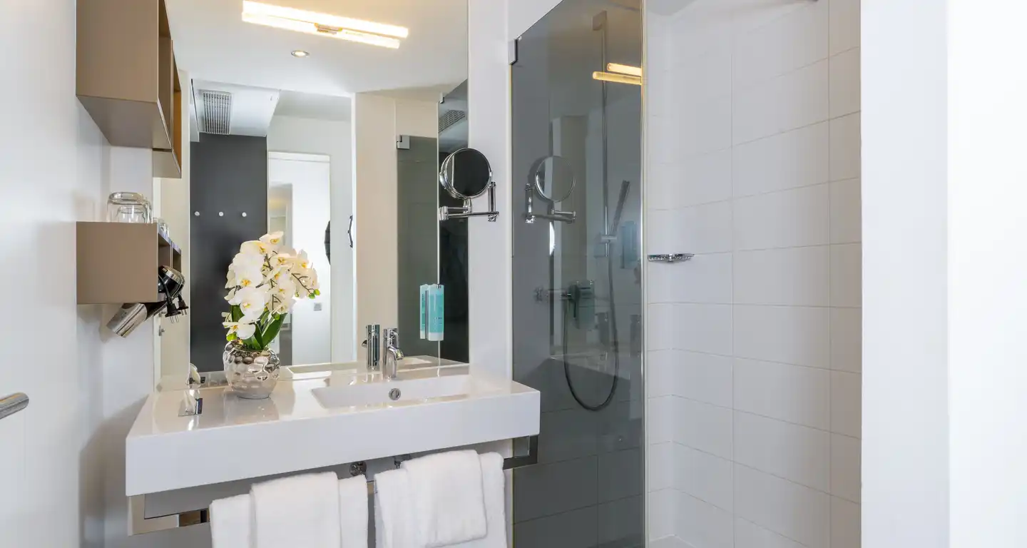 PLAZA INN Graz Badezimmer