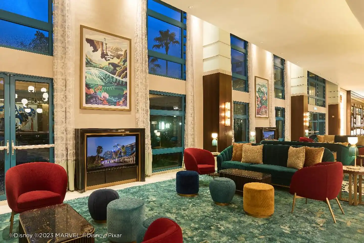 Disney's Hollywood Hotel Lobby