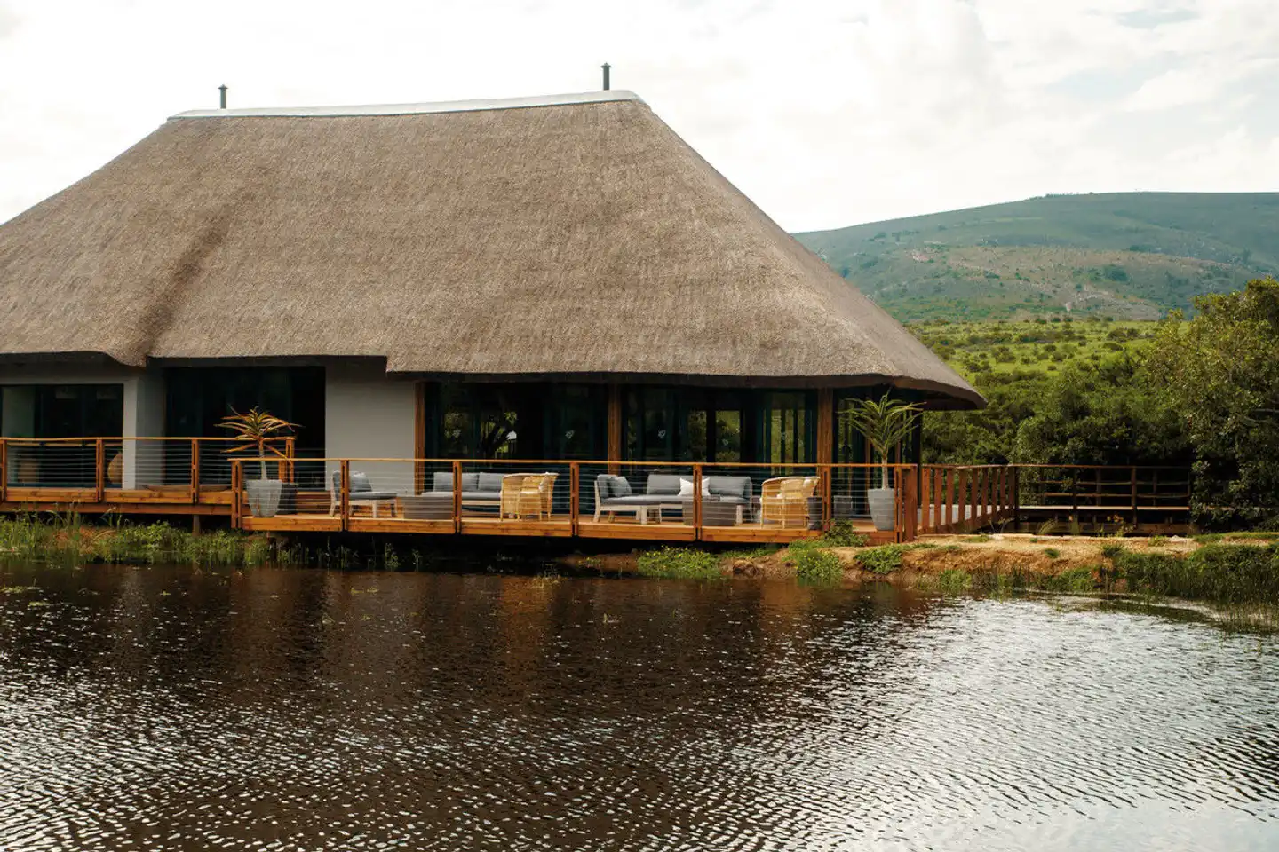 Barefoot Addo Elephant Lodge Aussenansicht