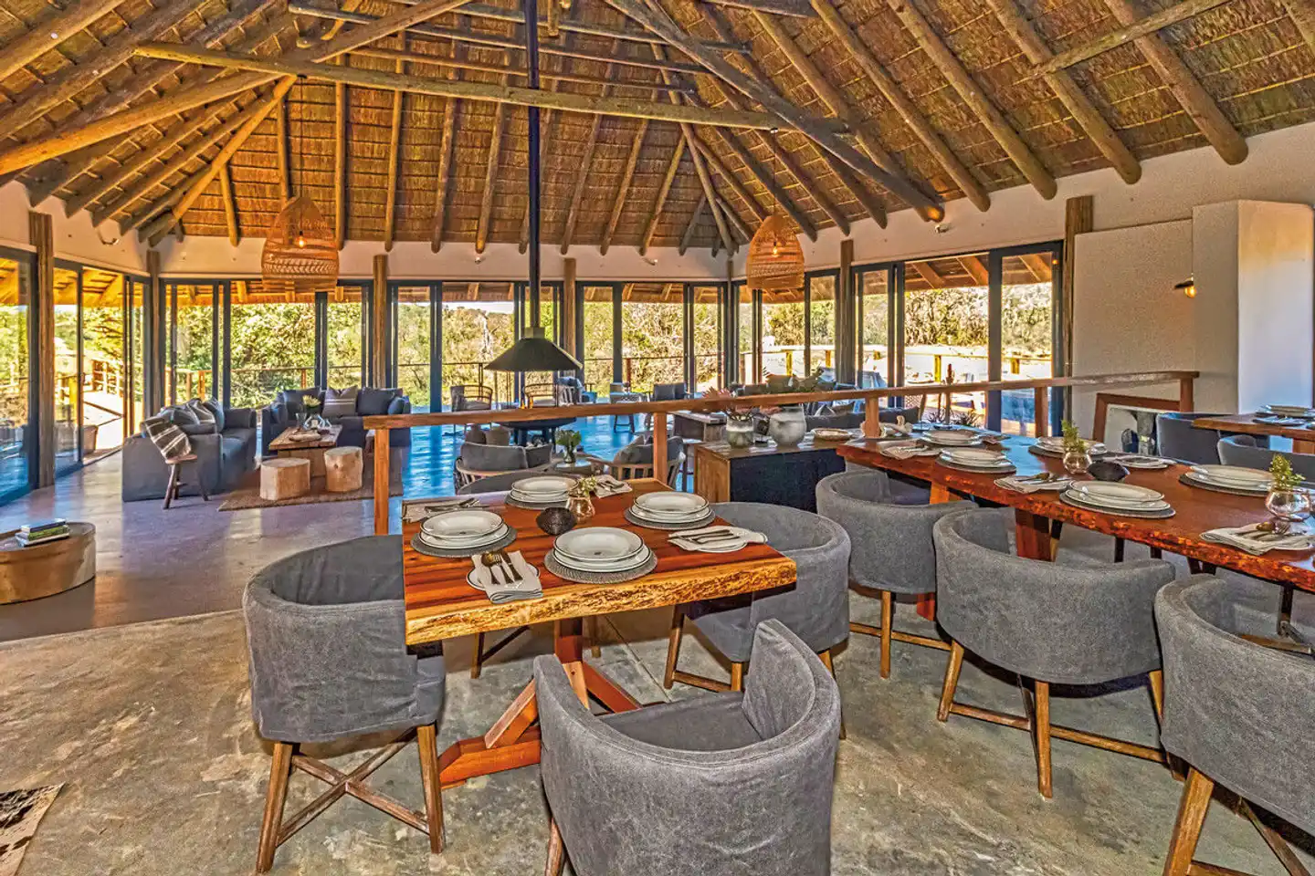 Barefoot Addo Elephant Lodge Restaurant