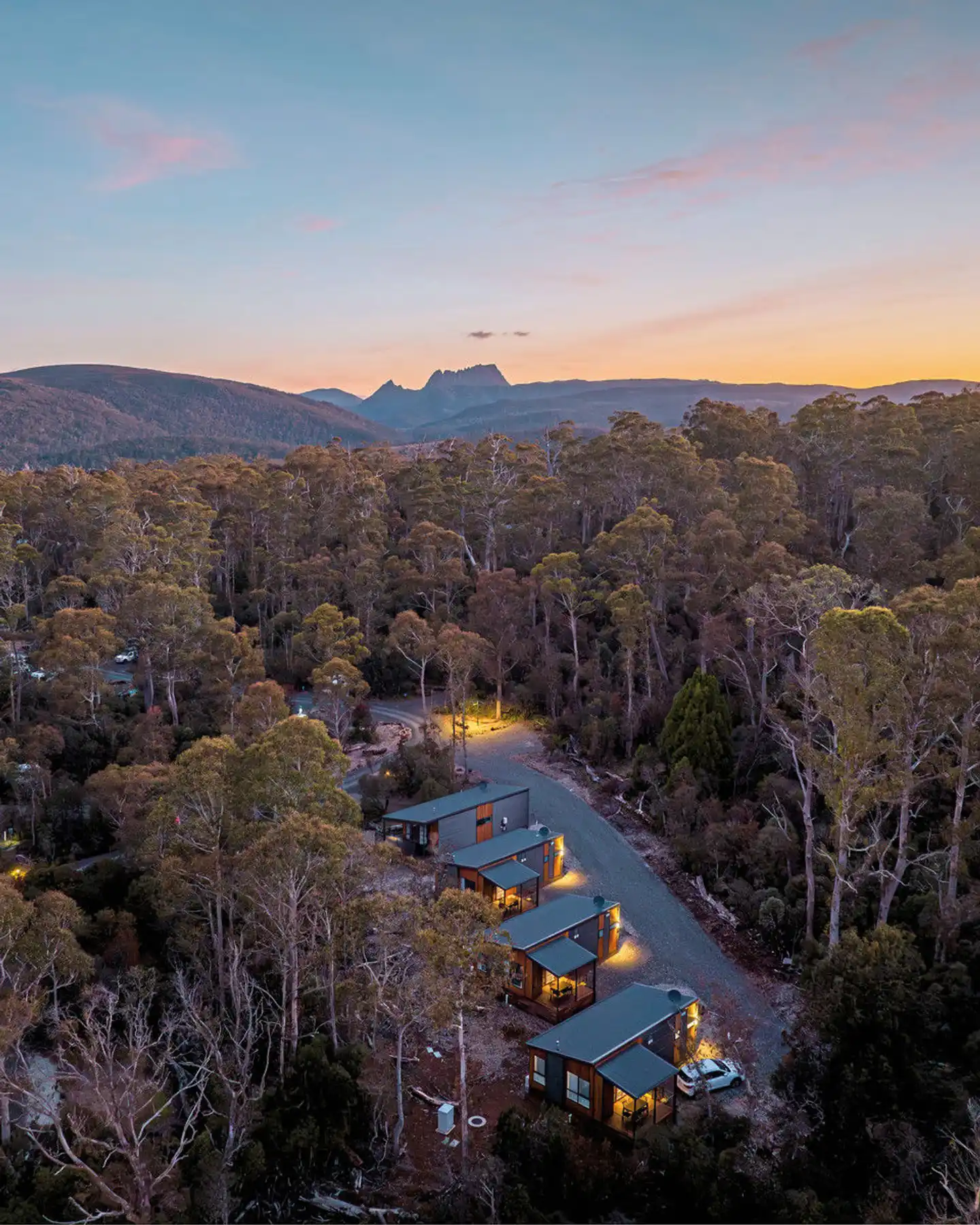 Discovery Resorts Cradle Mountain Landschaft
