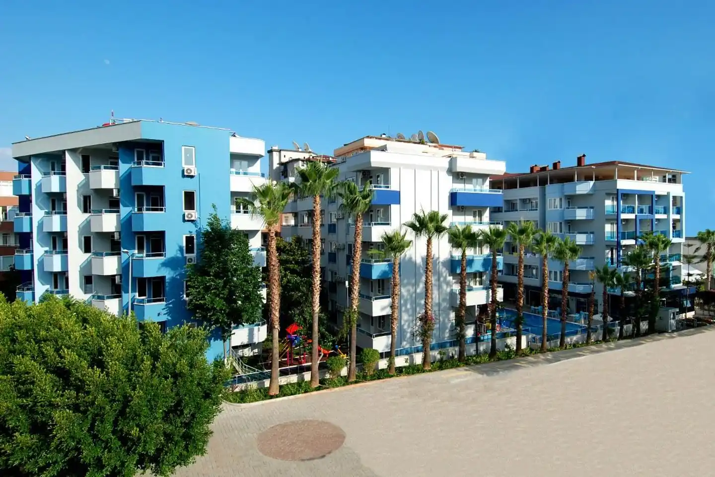 Kleopatra Ramira Hotel Aussenansicht
