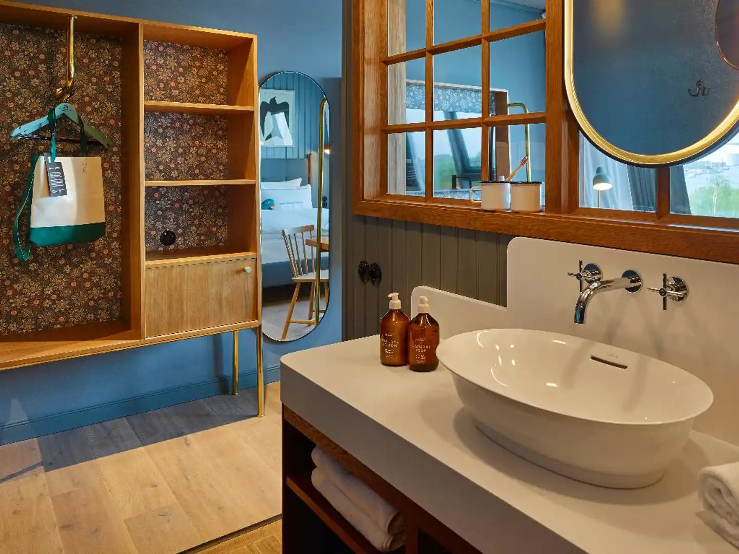 25hours Hotel Copenhagen Paper Island Badezimmer