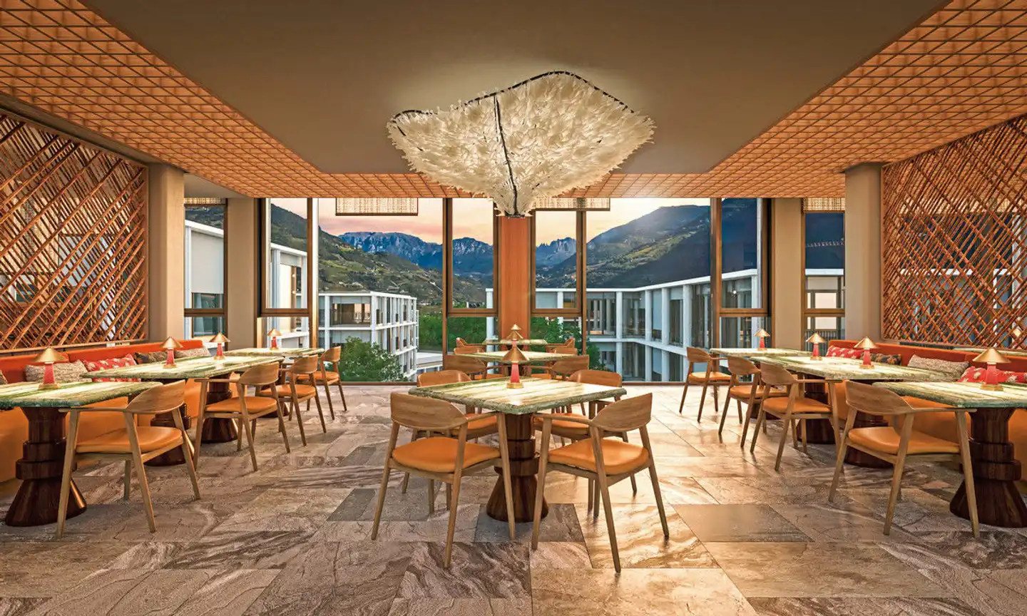 Falkensteiner Hotel Bozen Waltherpark Terrasse