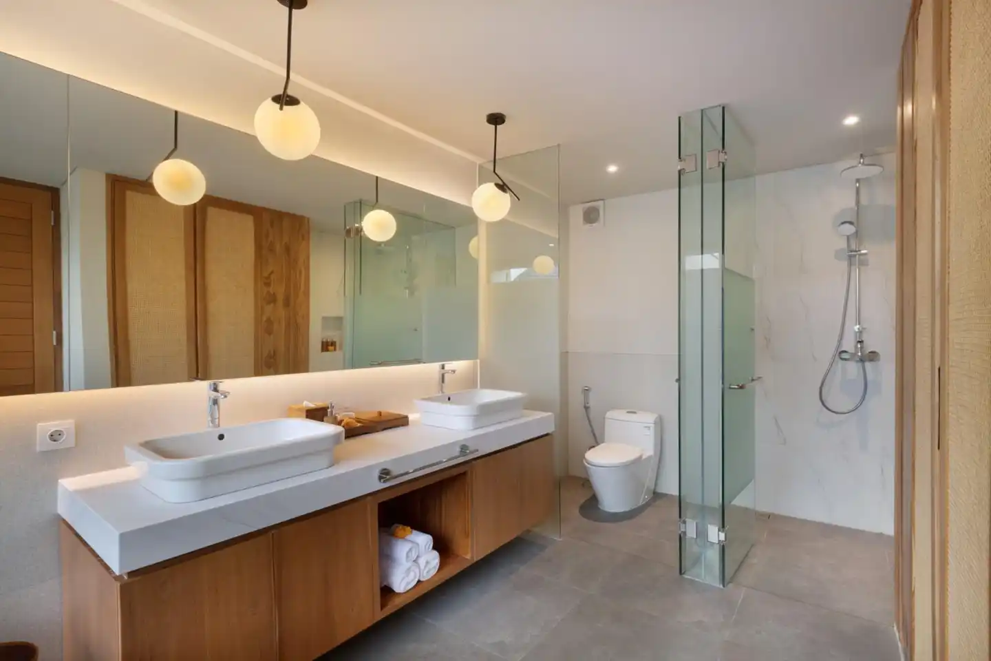 Teratai Villa Canggu by Ini Vie Hospitality Badezimmer