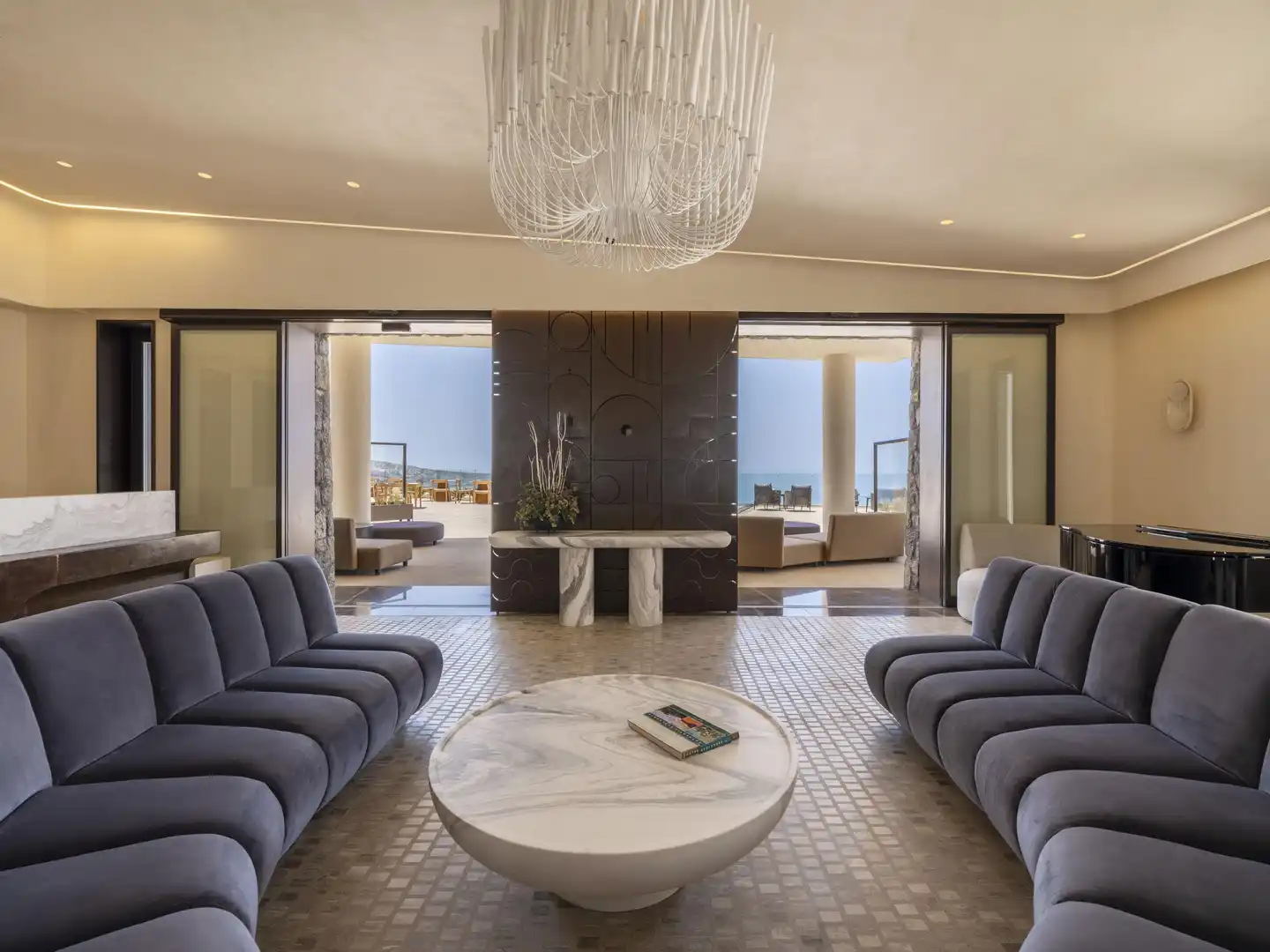 Santo Mine Oia Suites Lobby